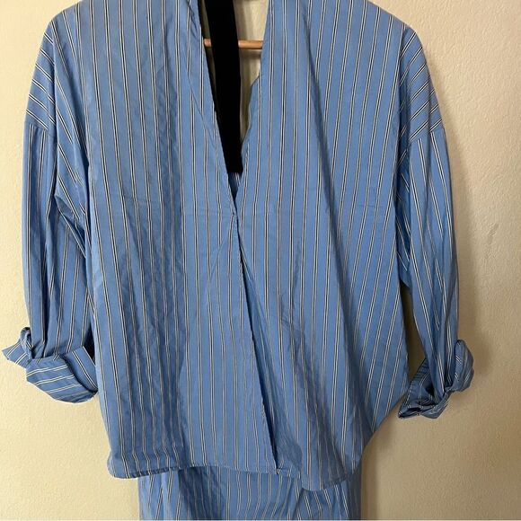 Zara Pin Strip Dress with Belted Back Detail Size XS. - Picture 8 of 10